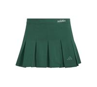 adidas Donna Seasonal Essentials Colorpop Skirt with Inner Leggings, Collegiate Green/Wonder Alumina, L