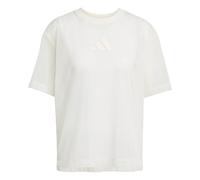 adidas Donna Soft Lux Mesh tee, Off White, XS