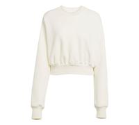 adidas Donna Soft Lux Sweatshirt, Off White, XXS