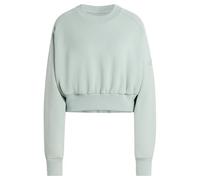 adidas Donna Soft Lux Sweatshirt, Wonder Sage, XS