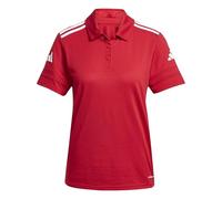 adidas Donna SQUADRA25 Cotton Polo, Team Power Red/White, S
