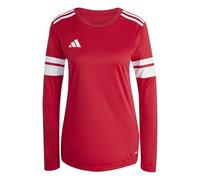 adidas Donna SQUADRA25 Jersey Long Sleeve, Team Power Red 2/White, S