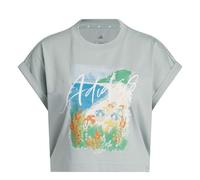 adidas Donna Summer Romance Graphic T-Shirt, Wonder Sage, XS