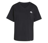 adidas Donna Summer Slide Graphic Vneck T-Shirt, Black, M