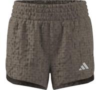 adidas Donna Tech Pacer Workout Woven Shorts, Chalky Brown, L Long