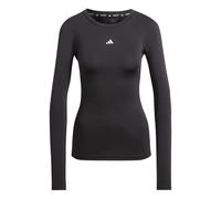 adidas Donna Techfit Longsleeve Training Top, Black, M