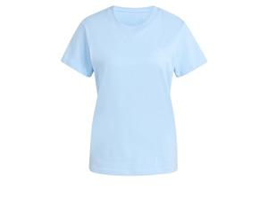 adidas Donna Terrex Mountain Graphic Tshirt, Glow Blue, M