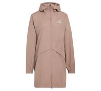 adidas Donna Terrex Multi 2 Layer CLIMAPROOF Rain Parka, trace brown, XL