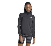 adidas Donna Terrex Multi Climawarm Half Zip Tech Fleece Jacket, Black, XS