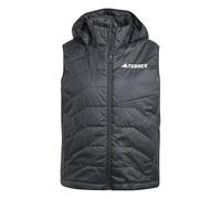 adidas Donna Terrex Multi CLIMAWARM Insulated Hooded Vest, Black, XL