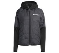 adidas Donna Terrex Multi CLIMAWARM Insulated Hybrid Hooded Jacket, Black, XL