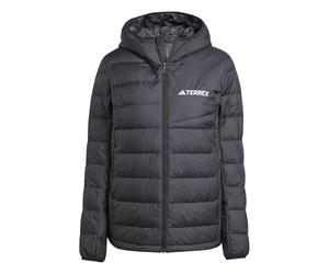 adidas Donna Terrex Multi Light Down CLIMAWARM Hooded Jacket, Black, L