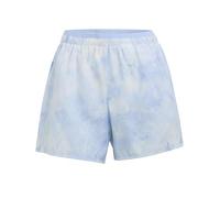 adidas Donna Terrex Multi Spray Dye CLIMA365 Shorts, White/Glow Blue, 10
