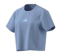 adidas Donna Terrex Multi tee Meadow Pack, Glow Blue, XS