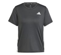 adidas Donna Train Essentials 3-Stripes Workout T-Shirt, Black/White, S