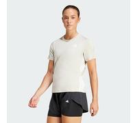 adidas Donna Train Essentials 3-Stripes Workout T-Shirt, Wonder Alumina/White, M