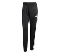 adidas Donna Tricot 3-Stripes Trackpant, Black/Clear Pink, M