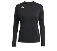 adidas Donna Volleyball Hilo Long Sleeve Jersey, Black, XL