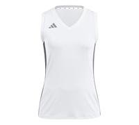 adidas Donna Volleyball Quickset Sleeveless Jersey, White, S