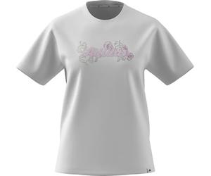 adidas Donna Western Florals Graphic T-Shirt, White, XS