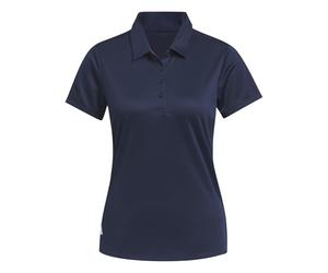 adidas Donna Women's Solid Performance Short Sleeve Polo Shirt, Collegiate Navy, XS