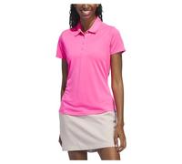 adidas Donna Women's Solid Performance Short Sleeve Polo Shirt, Solar Pink, XS