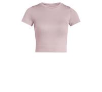 adidas Donna Workout Essentials Knit Baby tee, preloved Fig, XS