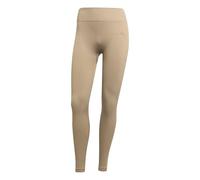 adidas Donna Workout Essentials Knit Full Length Leggings, chalky brown, L