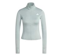 adidas Donna Workout Essentials Zip Through Jacket, Wonder Sage, L