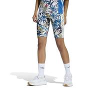 adidas Donna x FARM RIO BIKE SHORTS, talc/st fade gold/cream white, XXS