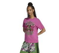 adidas Donna x Farm Rio Graphic T-Shirt, Semi Lucid Fuchsia/Crystal Linen, S