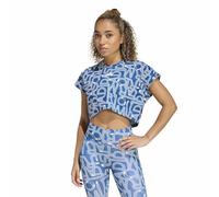 adidas Donna x Farm Rio Training Tank Top, Dark Marine/Talc/White, M