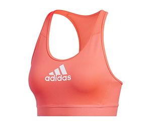adidas DRST Ask Bra Sujetador Deportivo, Mujer, Rossen/Blanco, XS