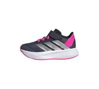 adidas Duramo SL2 Hook and Loop Shoes Kids, Zapatillas para Correr Unisex niños, Shadow Navy/Silver Met./Lucid Pink, 34 EU