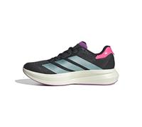 adidas Duramo Speed 2 Running Shoes, Zapatillas para Correr Mujer, Core Black/Flash Aqua/Lucid Pink, 39 1/3 EU