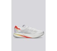 adidas Duramo Speed 2 Running Shoes, Zapatillas para Correr Mujer, Cloud White/Silver Metallic/Lucid Red, 36 2/3 EU