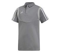 adidas DW4737 Camiseta Polo, Unisex niños, Grey/White, 7-8A