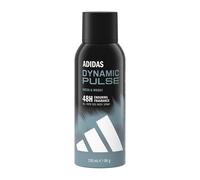 adidas Dynamic Pulse - Desodorante en aerosol corporal, aroma fresco y amaderado, dura 48 horas, fórmula vegana, 150 ml