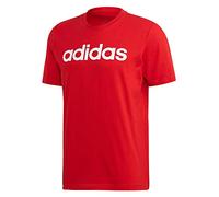 ADIDAS E Lin tee T-Shirt, Hombre, Scarlet/White, L
