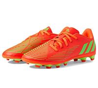 adidas Edge.4 Predator Flexible Ground Soccer Shoe, Solar Red/Solar Green/Black, 5.5 US Unisex Big Kid