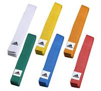 adidas - Emblema para cinturón de Artes Marciales, Color Amarillo, Talla 260 cm