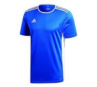 Adidas Entrada 81 Camiseta de Fútbol para Hombre de Cuello Redondo en Contraste, Azul (Bold Blue/White), M