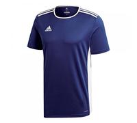 adidas Entrada 18 JSY T-Shirt, Hombre, Dark Blue/White, S