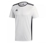 Adidas Entrada 18 JSY T-Shirt, Hombre, White/Black, XL