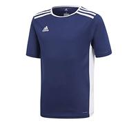 adidas Entrada 18 Jsyy, Camiseta Niños, Dark Blue/White, 164