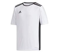 adidas Entrada 18 Jsyy, Camiseta Niños, White/Black, 164