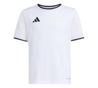 Adidas - Camiseta Entrada 26 Niño, Unisex, White-Black, 140 cm