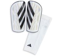 Adidas - Espinillera Tiro SG League, Unisex, White-Black-Silver metallic, M