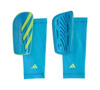 adidas Espinilleras Tiro League, unisex, adultos, aguamarina brillante/azul cohete/amarillo solar/petróleo oscuro, S