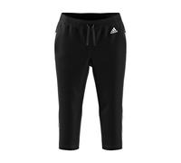 adidas ESS 3S Pantalón 3/4, Negro (Negro/Blanco), S para Mujer